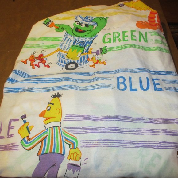 jcpenney Bedding Vintage Jc Penneys Sesame Street Muppets Colors